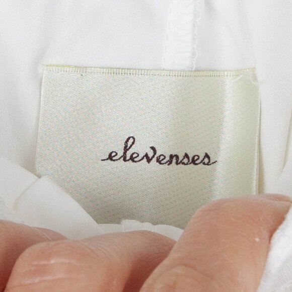 Anthropologie‎ Elevenses White Eyelet Shorts Sz XS - Picture 3 of 6